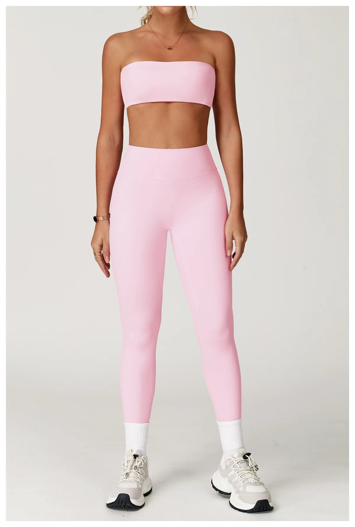 Women’s 2-Piece Yoga & Fitness Set – Sports Bra & High-Waist Leggings | Lock In