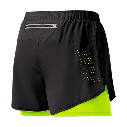 Men’s Quick-Dry Double-Layer Running & Training Shorts | Lock In