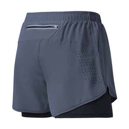 Men’s Quick-Dry Double-Layer Running & Training Shorts | Lock In