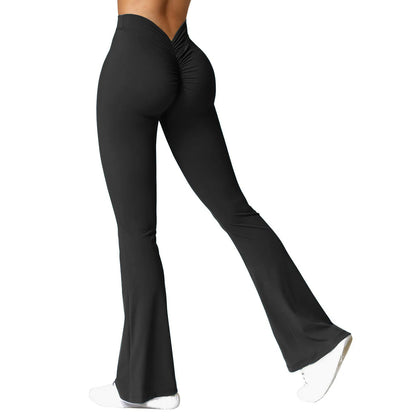 Women’s Flared Pants – High-Waist Push-Up | Lock In