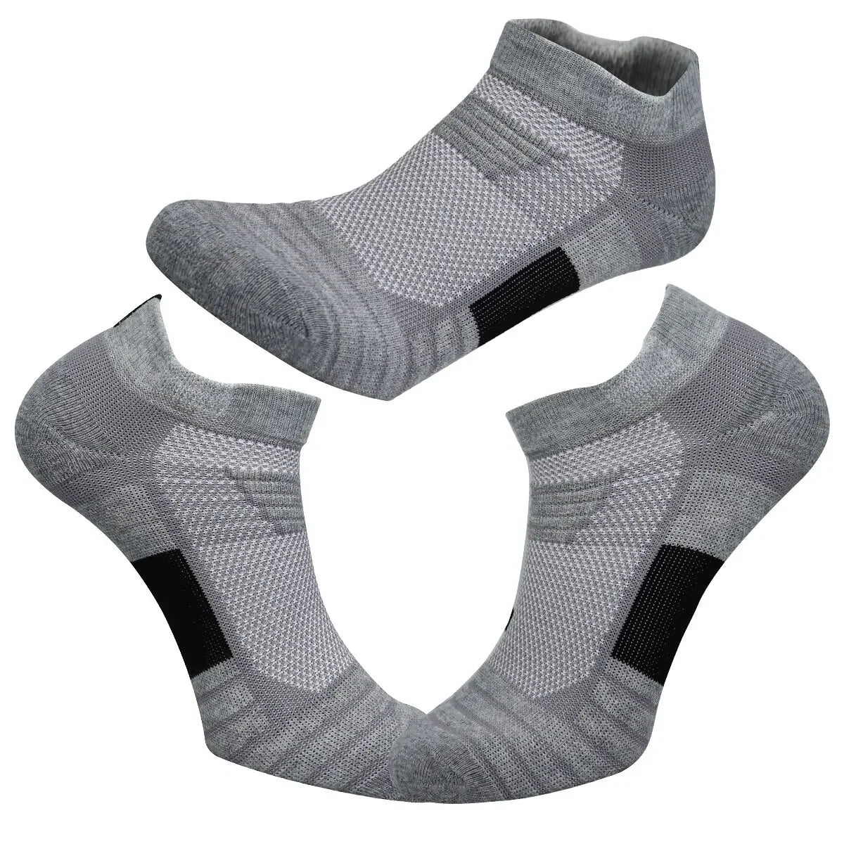 3-Pair Running Socks (Men & Women) — Performance Ankle Running Socks | Lock In
