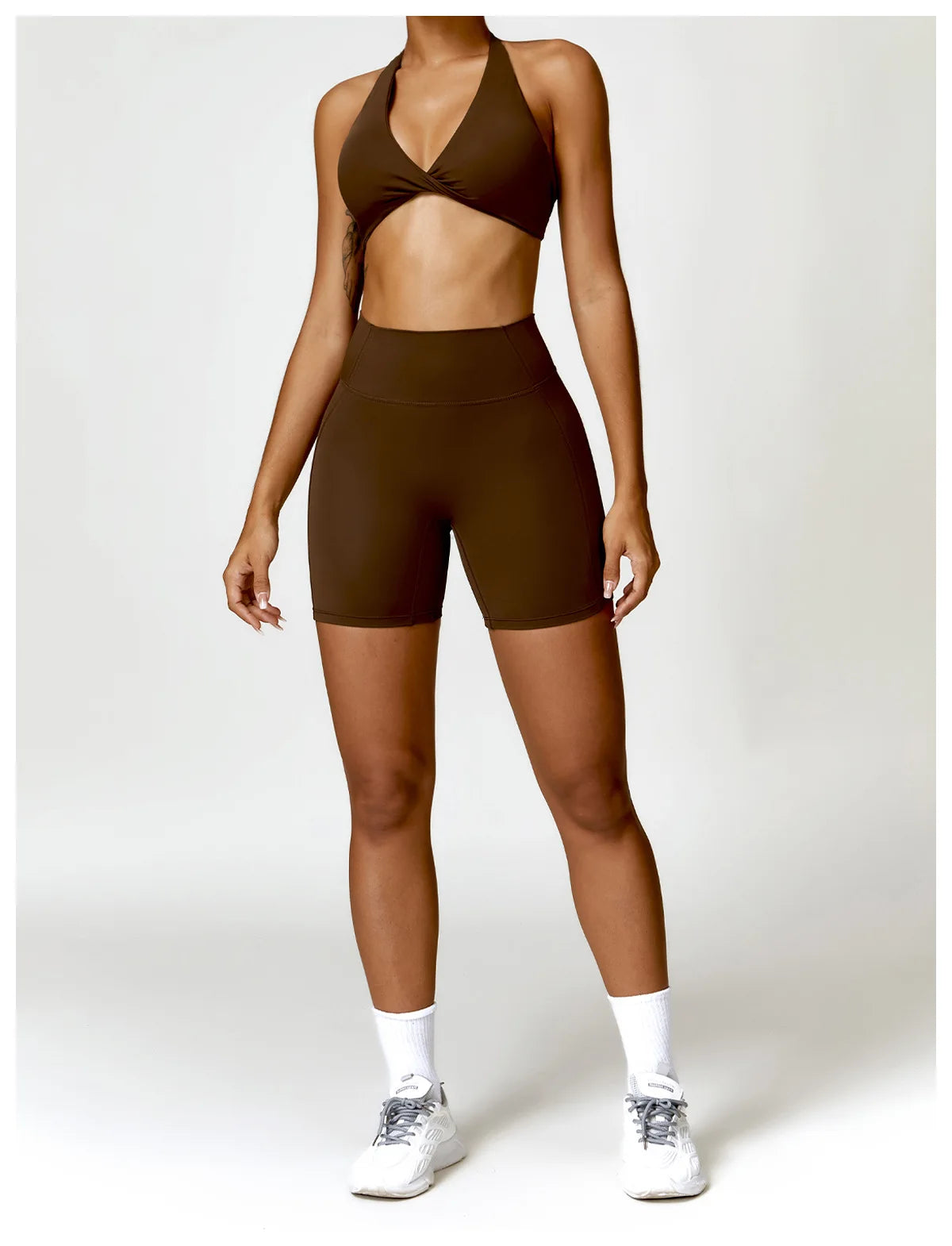 Women’s Seamless Yoga Set – Push-Up Sports Bra & High-Waist Leggings | Lock In