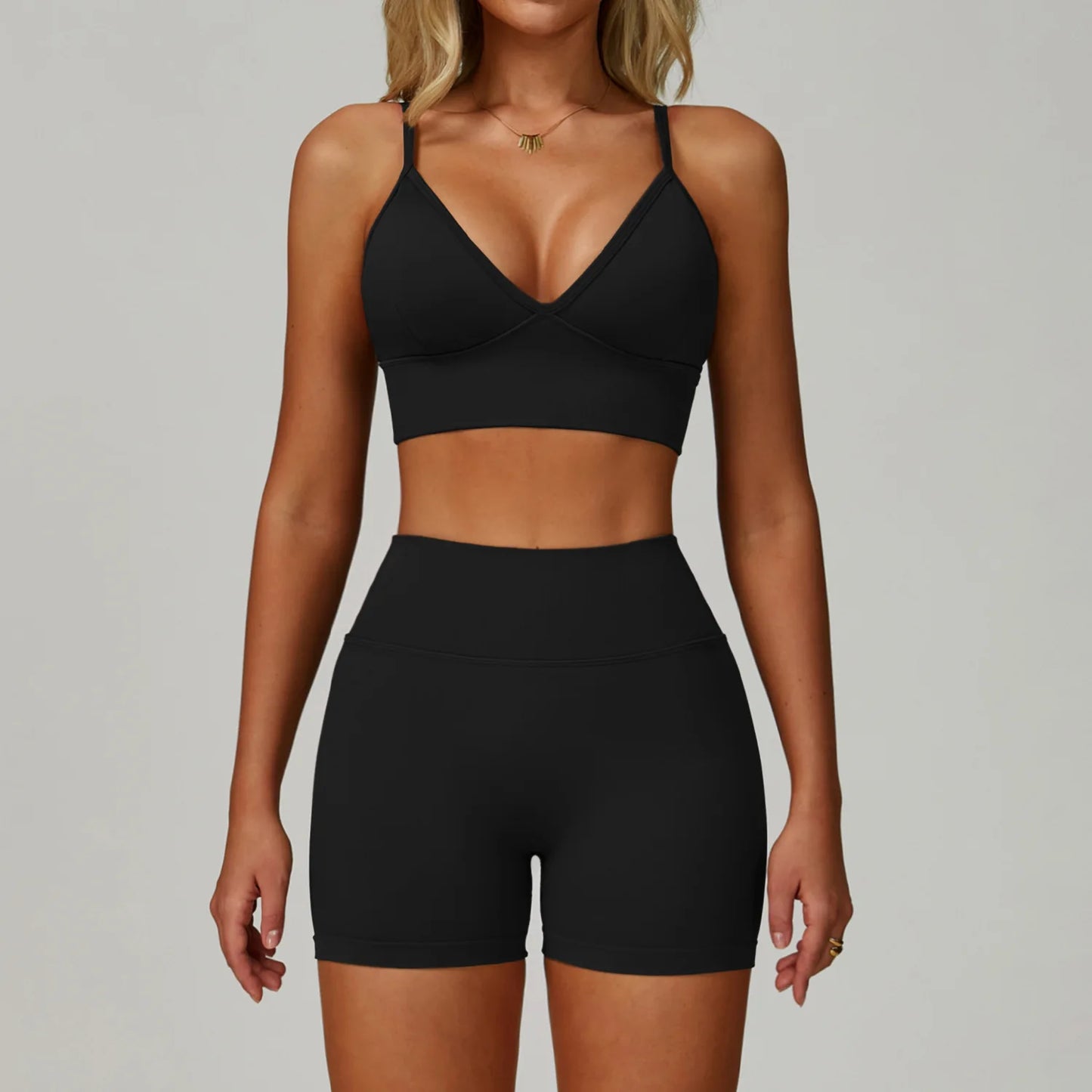 Women's 2-Piece High Waisted Track Set