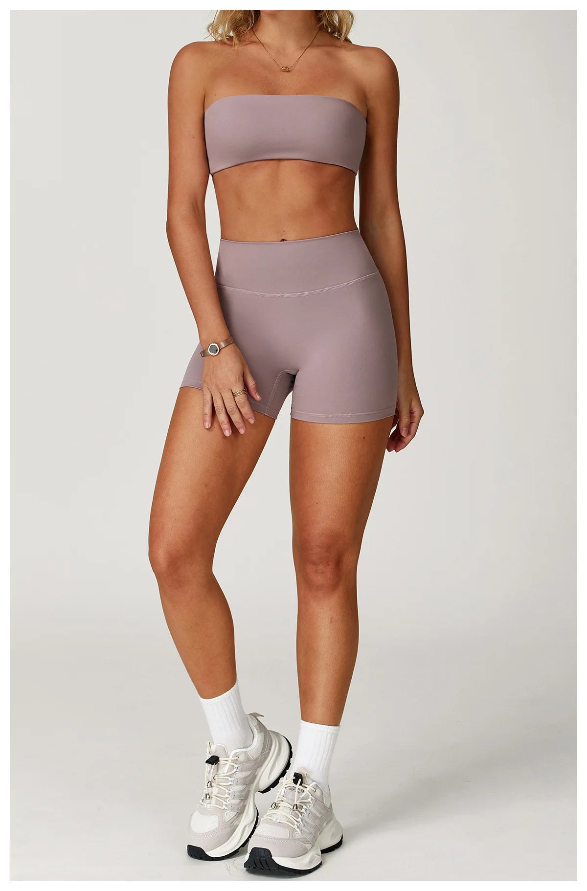Women’s 2-Piece Yoga & Fitness Set – Sports Bra & High-Waist Leggings | Lock In