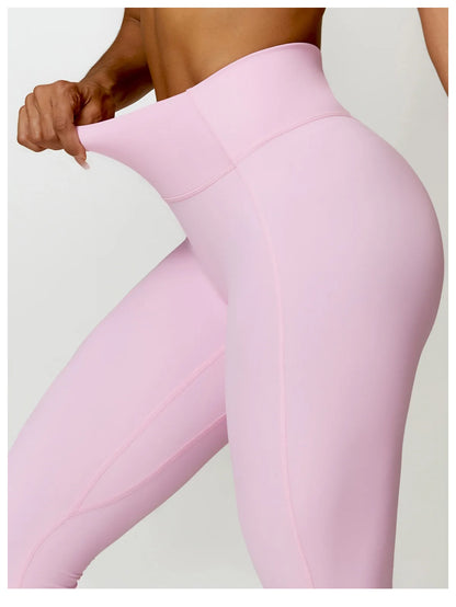 Women’s Seamless Yoga Set – Push-Up Sports Bra & High-Waist Leggings | Lock In