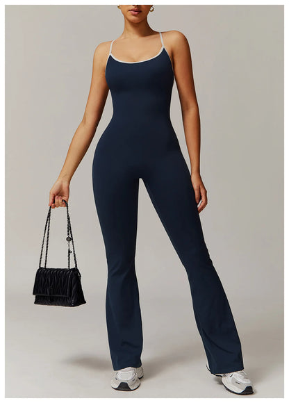 Women's Flared Jumpsuit