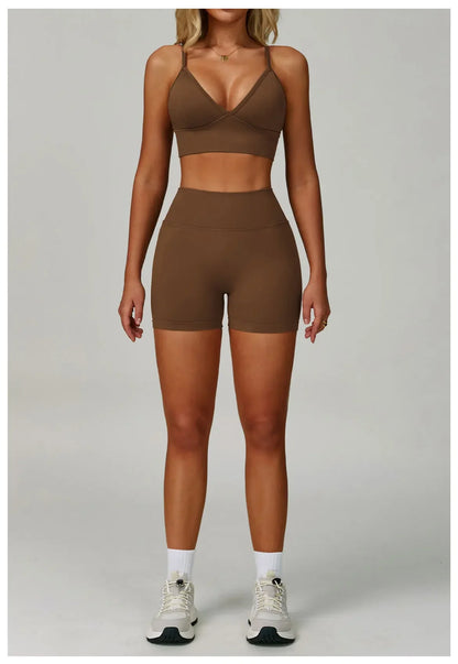 Women's 2-Piece High Waisted Track Set