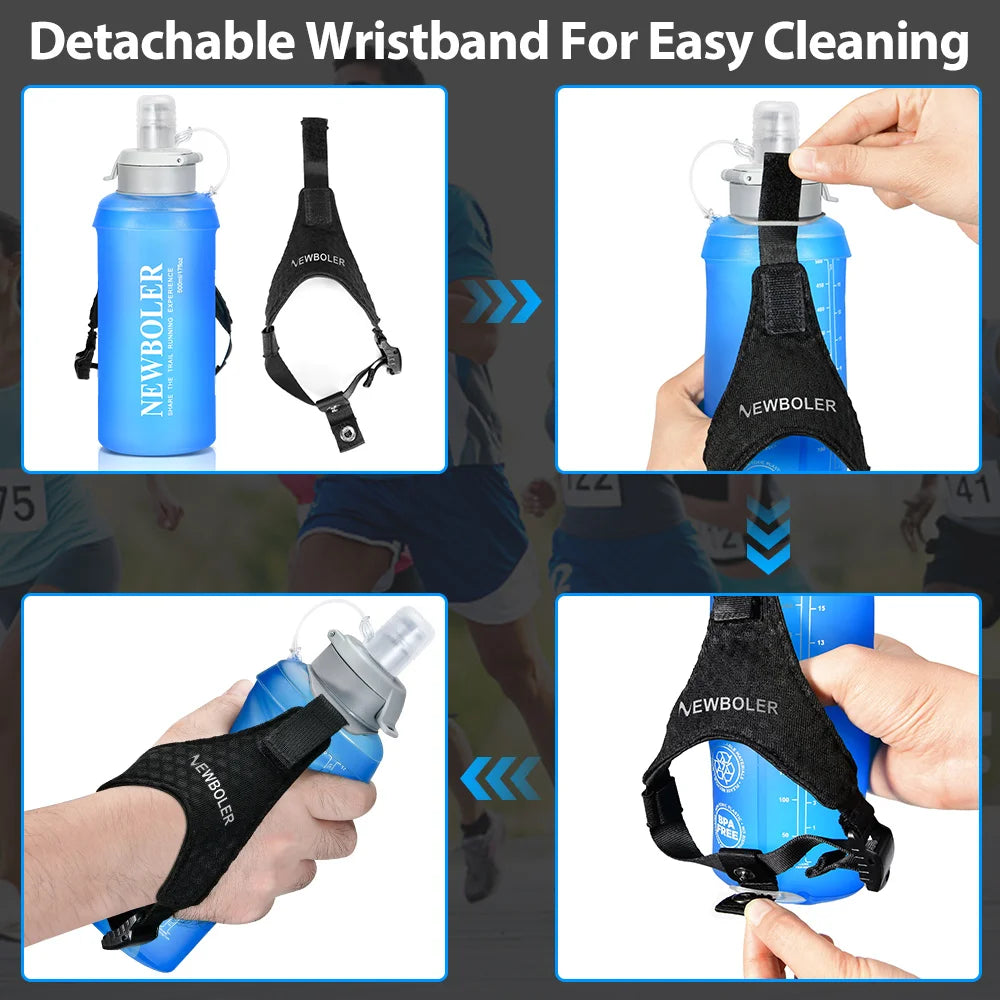 Lock In NewBoler 500 ml Foldable Soft Water Bottle