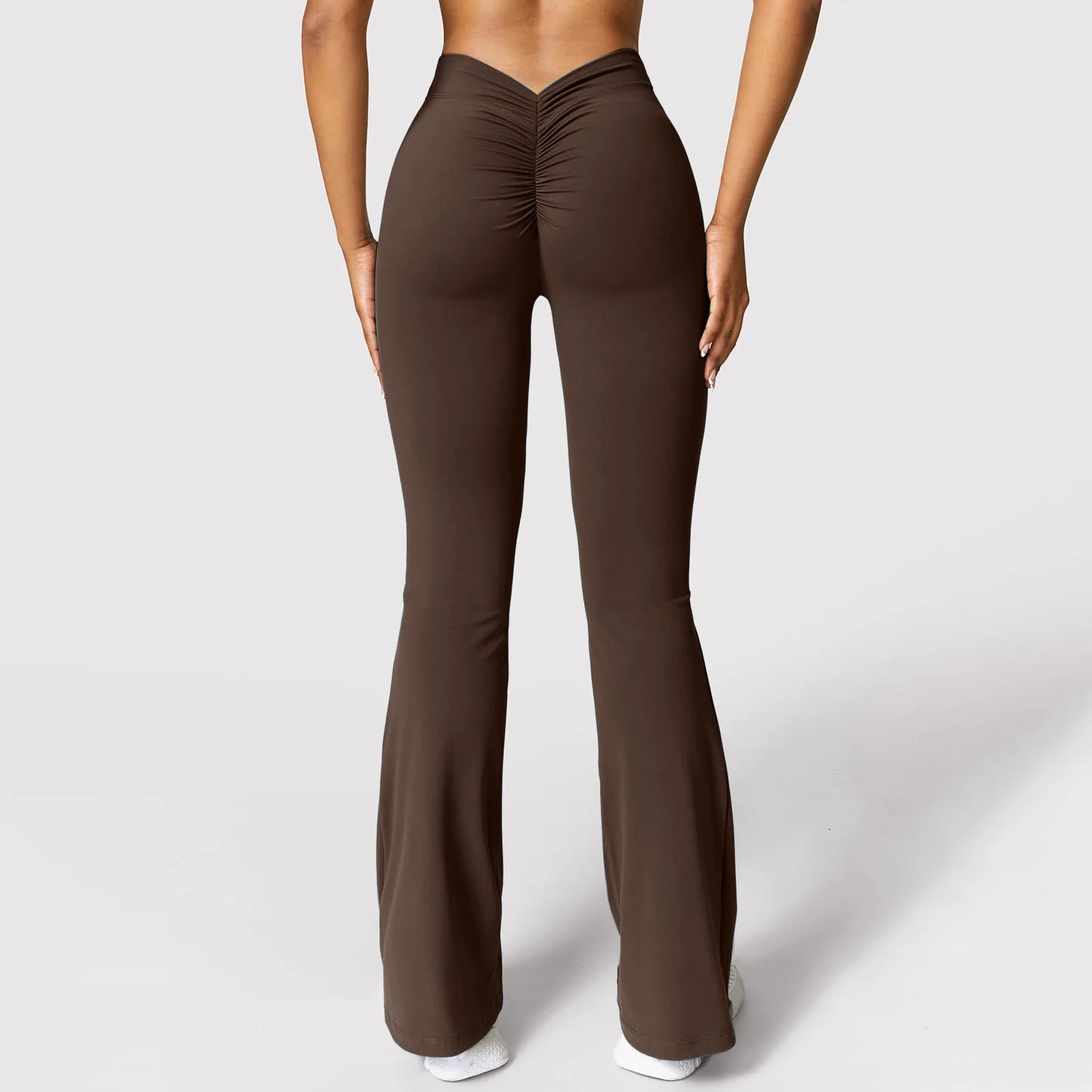 Women’s Flared Pants – High-Waist Push-Up | Lock In