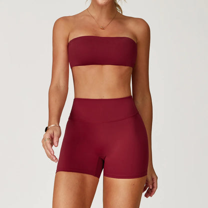Women’s 2-Piece Yoga & Fitness Set – Sports Bra & High-Waist Leggings | Lock In