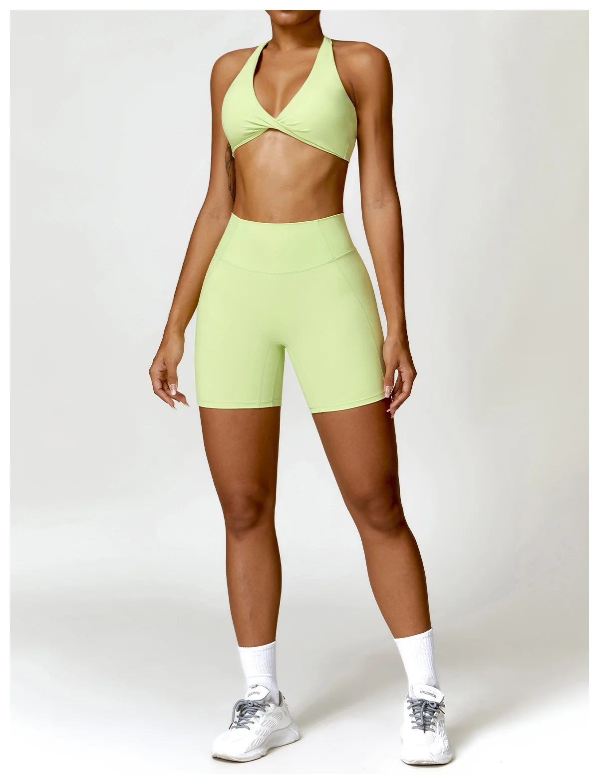 Women’s Halter Sports Bra & High-Waist Leggings | Lock In