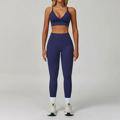 Women's 2-Piece High Waisted Track Set