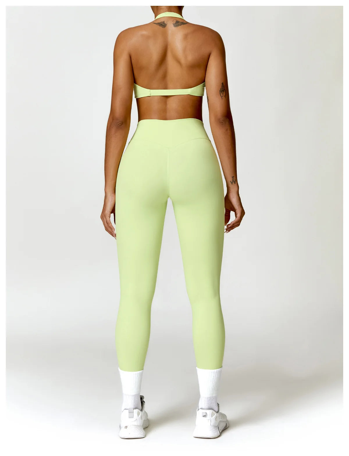 Women’s Seamless Yoga Set – Push-Up Sports Bra & High-Waist Leggings | Lock In