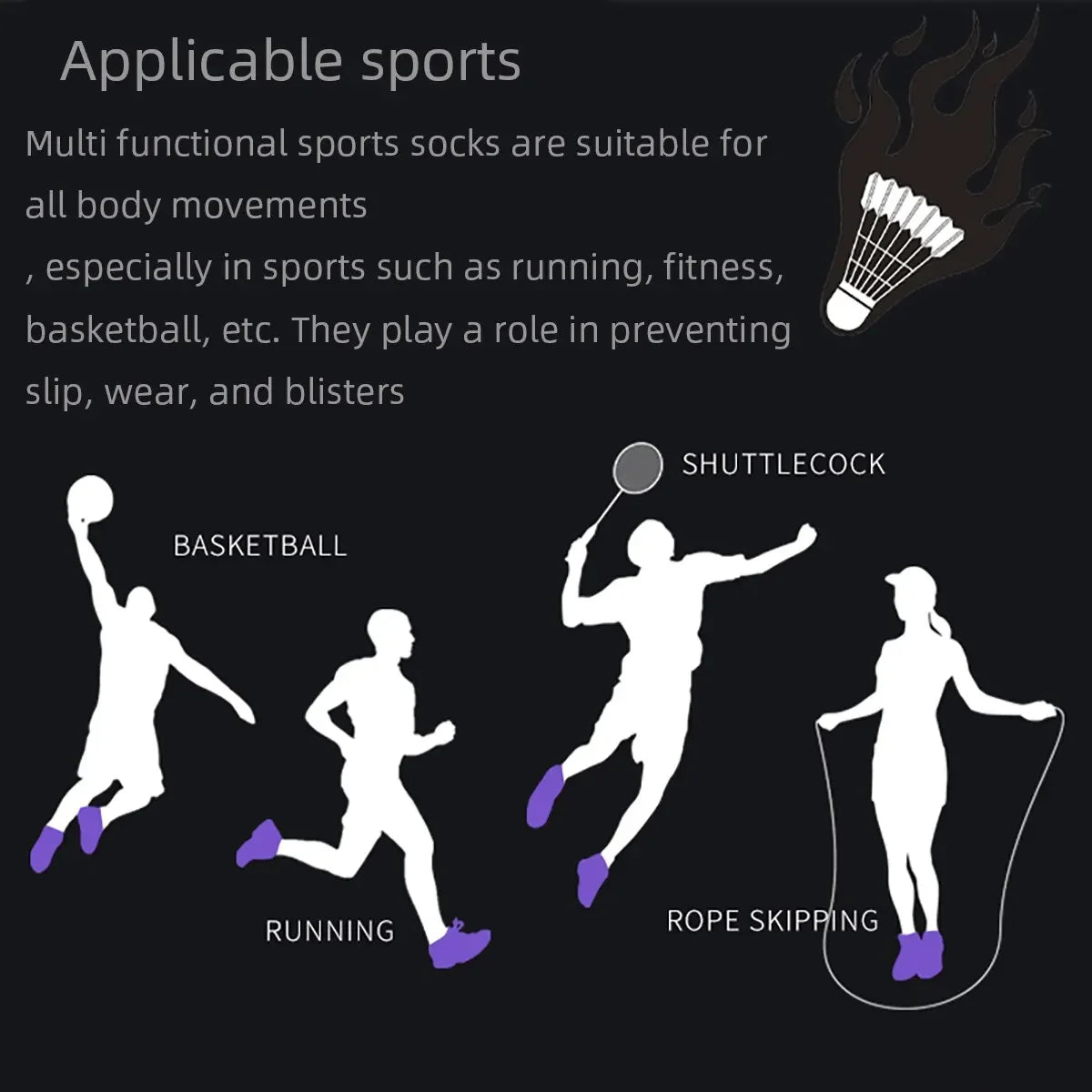 3-Pair Running Socks (Men & Women) — Performance Ankle Running Socks | Lock In