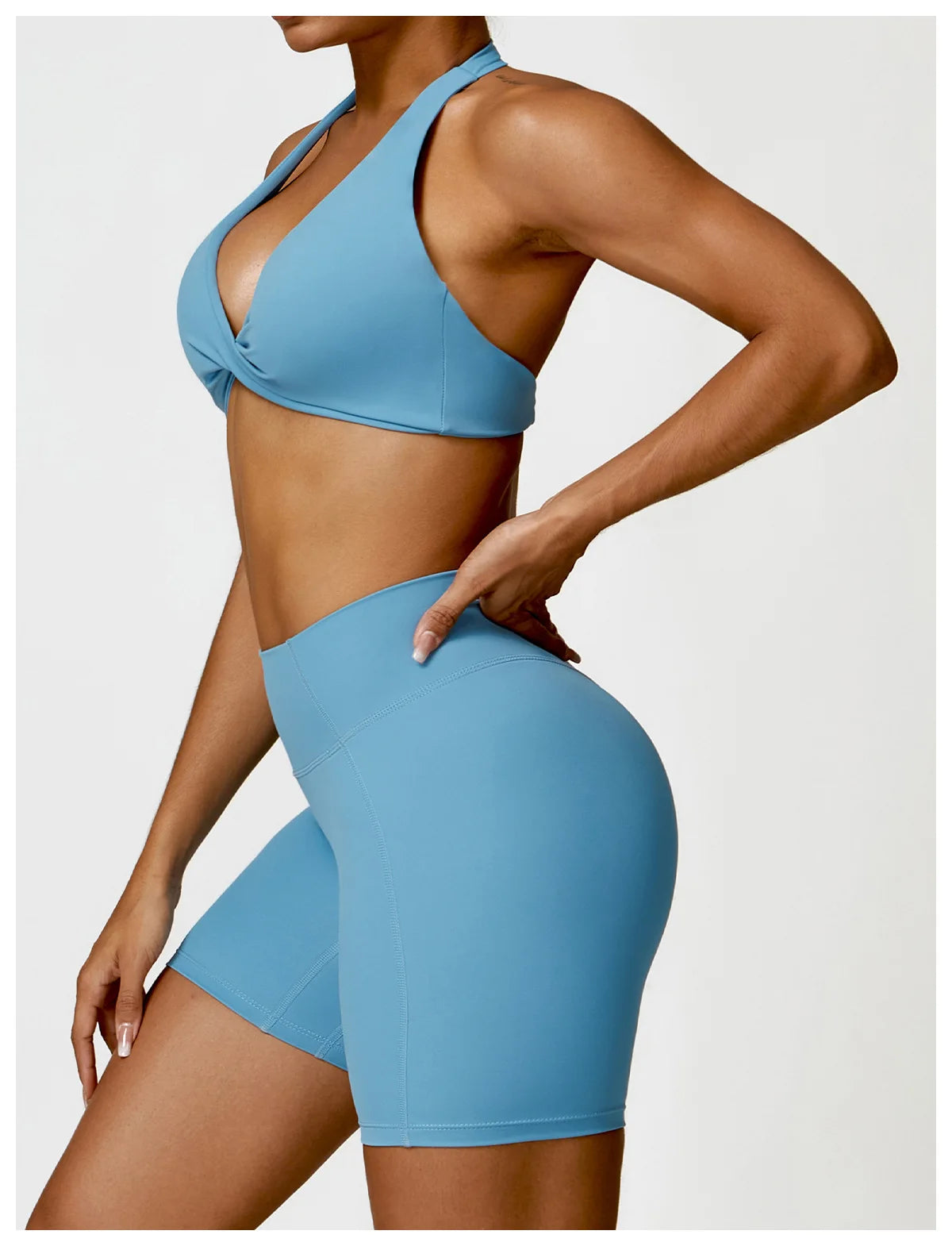Women’s Halter Sports Bra & High-Waist Leggings | Lock In