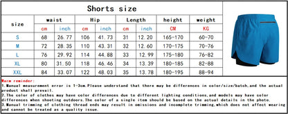 Men’s 2-in-1 Running Shorts – Quick-Dry Trendy Performance Workout Shorts | Lock In