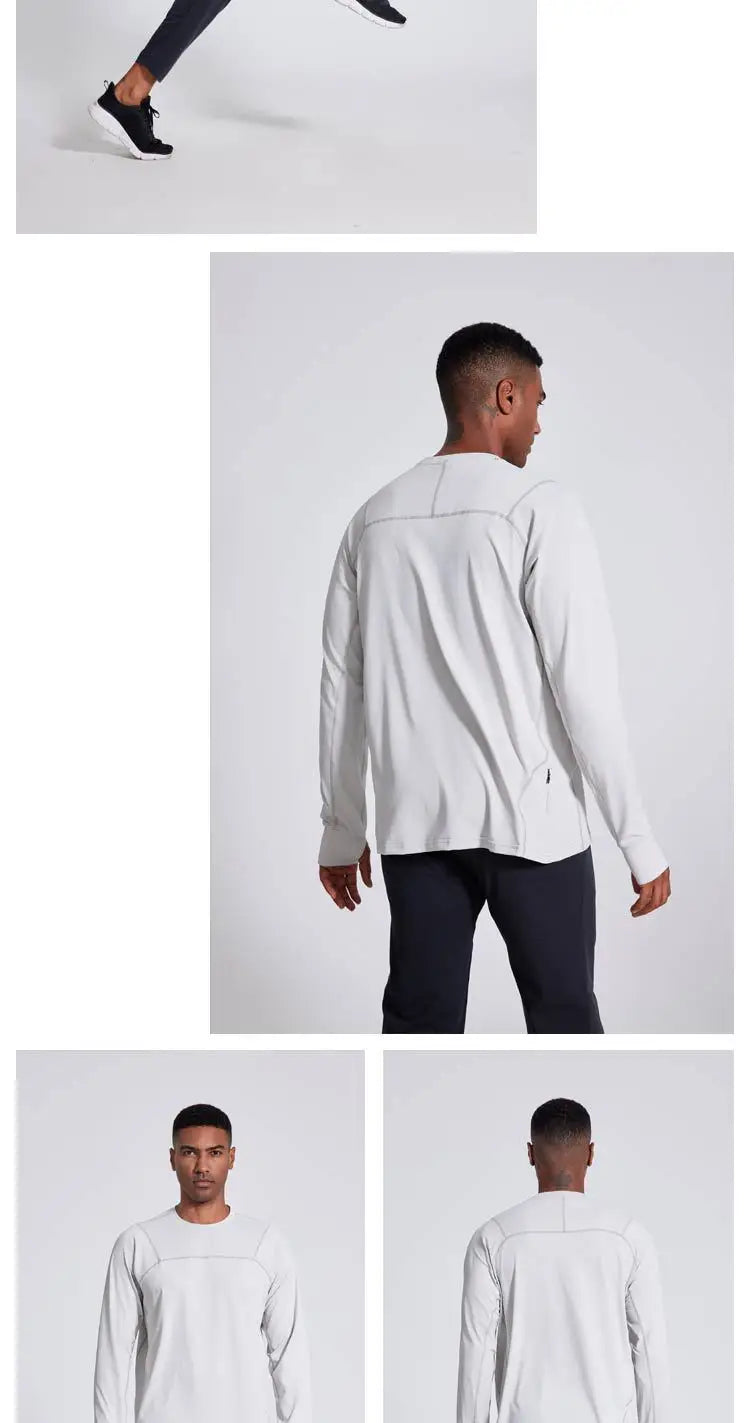 Men’s Long Sleeve Running Shirt | Lock In