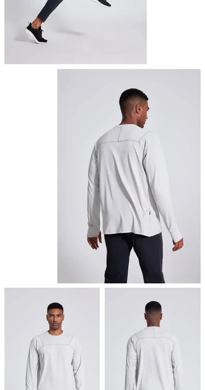 Men’s Long Sleeve Running Shirt | Lock In