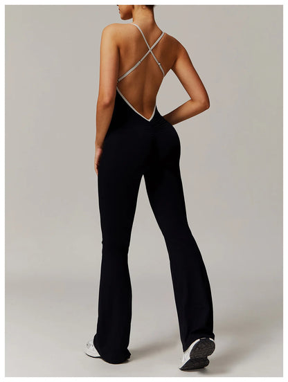 Women's Flared Jumpsuit