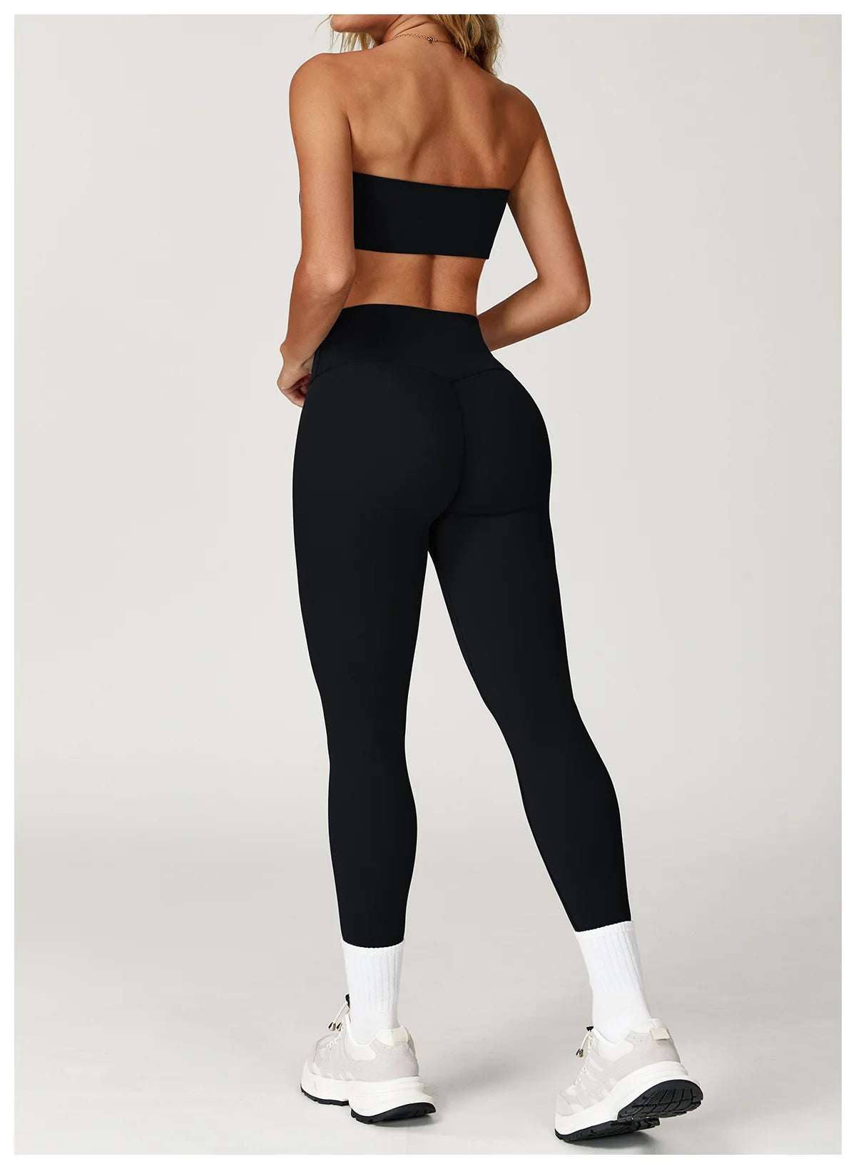 Women’s 2-Piece Yoga & Fitness Set – Sports Bra & High-Waist Leggings | Lock In