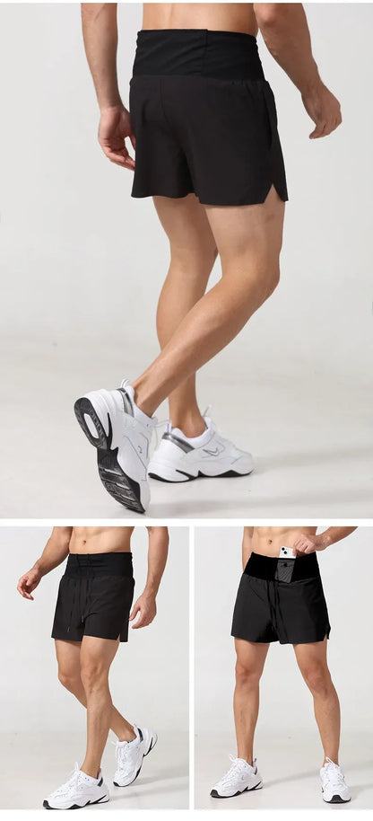 Men’s 2-in-1 Marathon Running Shorts | Lock In
