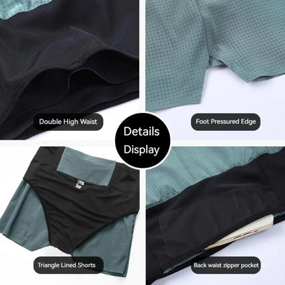 Men’s 2-in-1 Marathon Running Shorts | Lock In