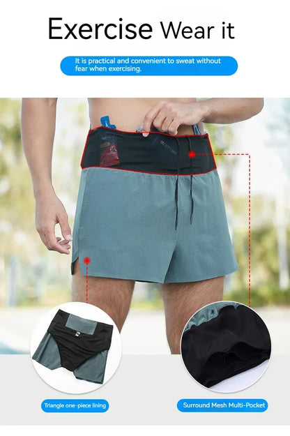 Men’s 2-in-1 Marathon Running Shorts | Lock In
