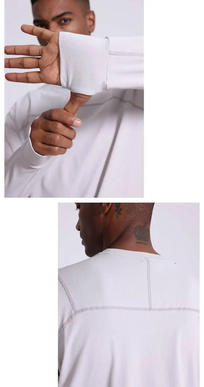 Men’s Long Sleeve Running Shirt | Lock In