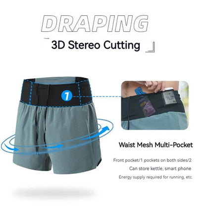 Men’s 2-in-1 Marathon Running Shorts | Lock In