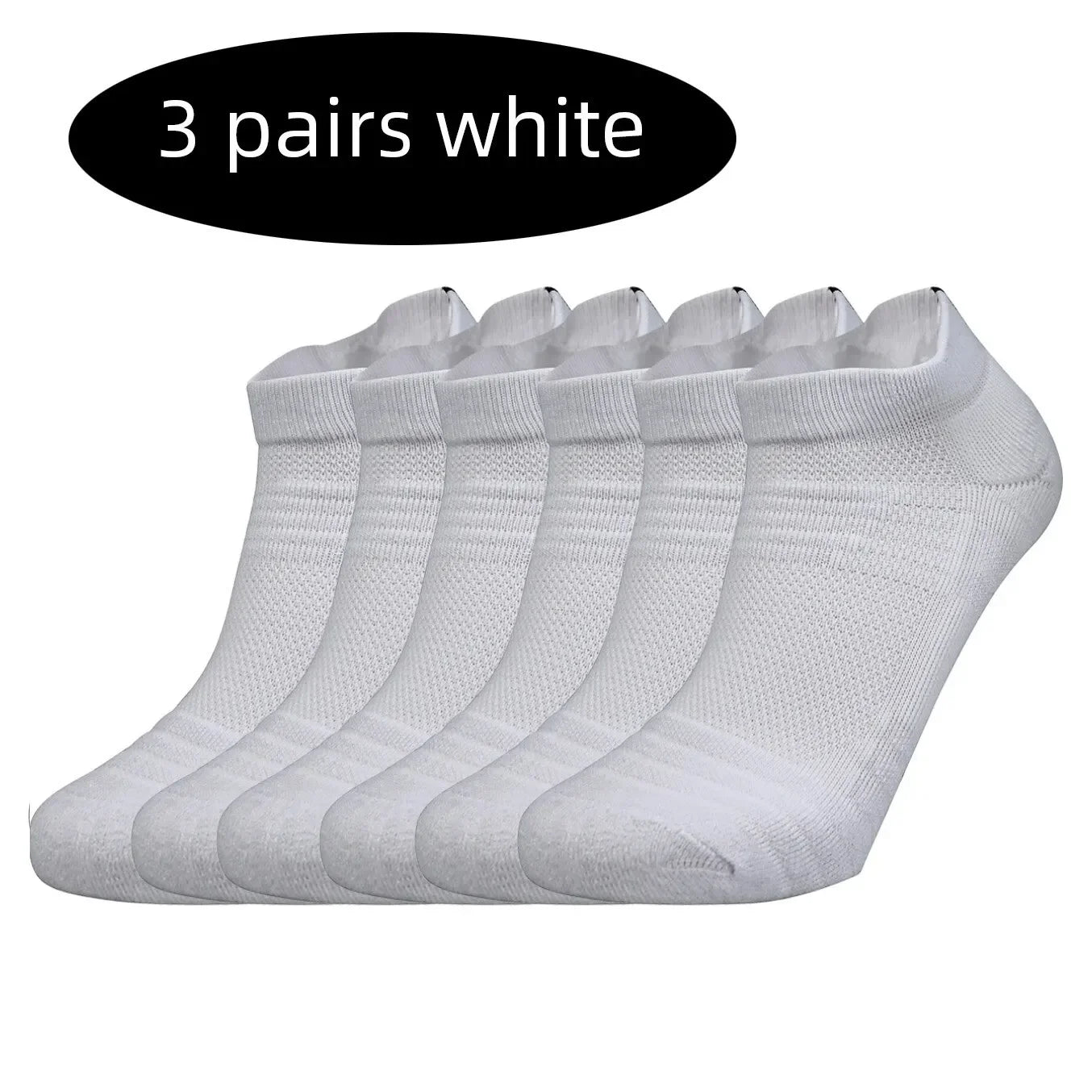 3-Pair Running Socks (Men & Women) — Performance Ankle Running Socks | Lock In