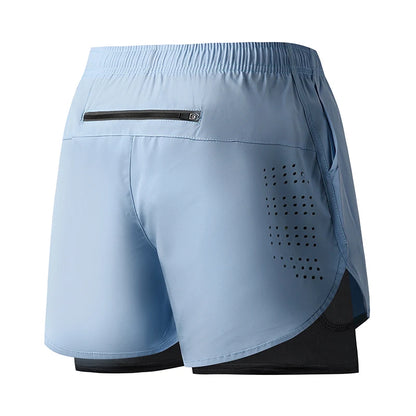 Men’s Quick-Dry Double-Layer Running & Training Shorts | Lock In