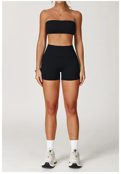 Women’s 2-Piece Yoga & Fitness Set – Sports Bra & High-Waist Leggings | Lock In