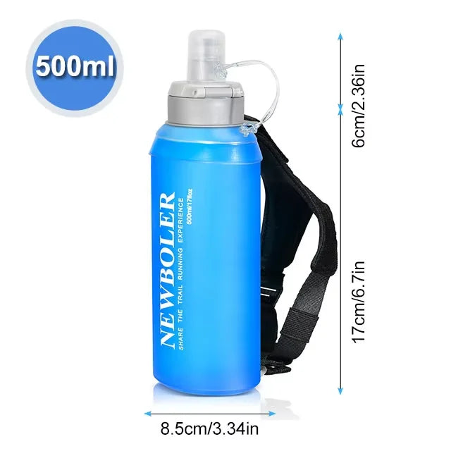 Lock In NewBoler 500 ml Foldable Soft Water Bottle