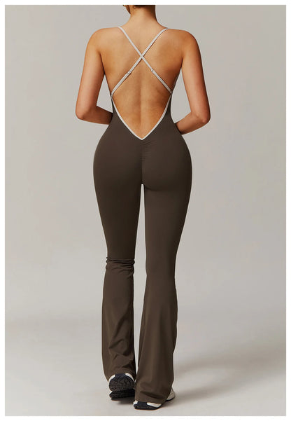 Women's Flared Jumpsuit