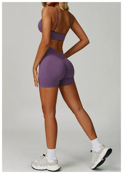 Women's 2-Piece High Waisted Track Set