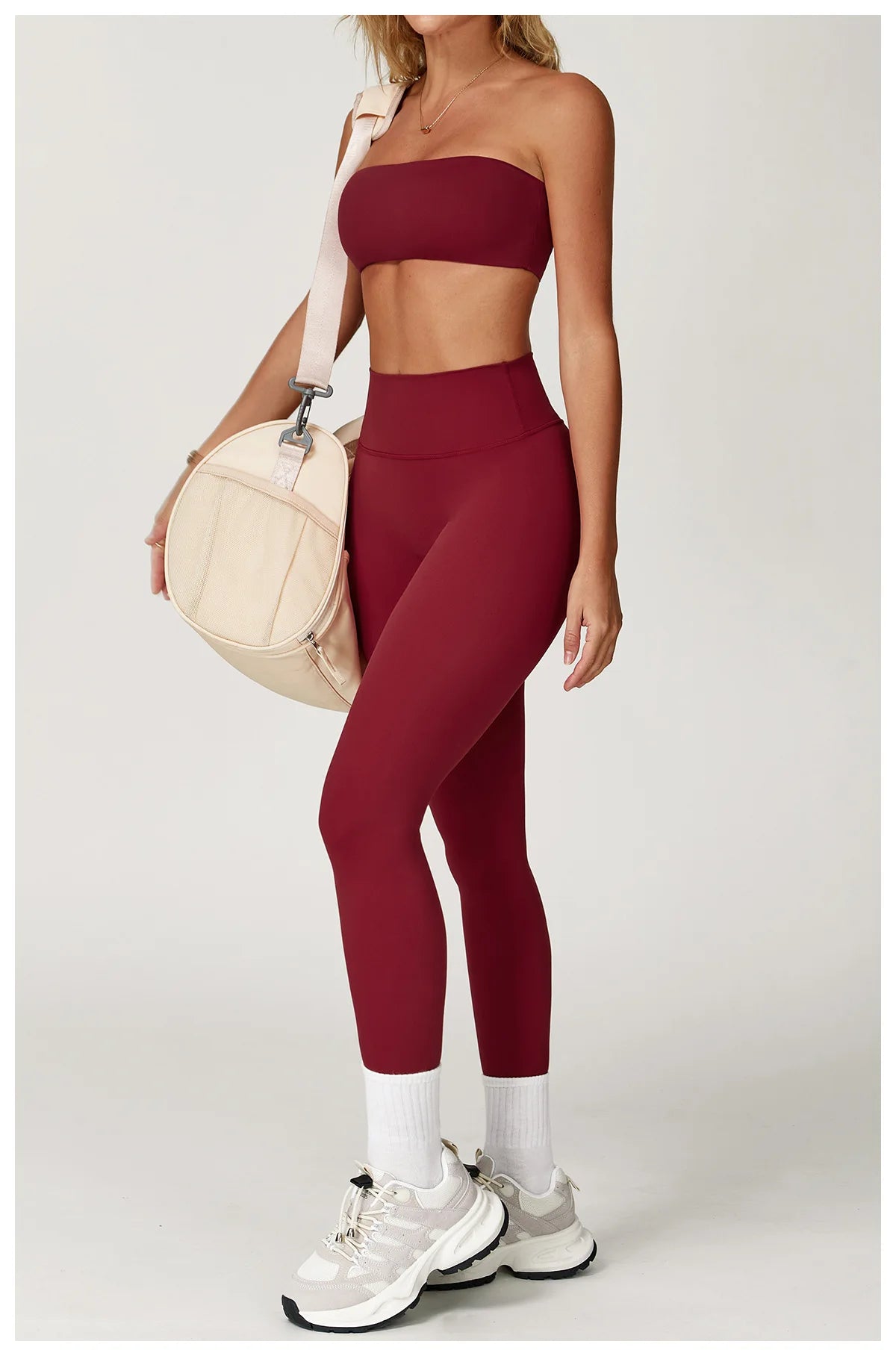 Women’s 2-Piece Yoga & Fitness Set – Sports Bra & High-Waist Leggings | Lock In