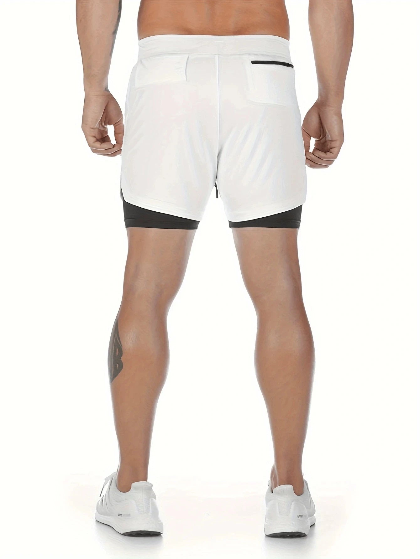 Men’s 2-in-1 Running Shorts – 5″ Quick-Dry Lined Gym & Streetwear Shorts | Lock In
