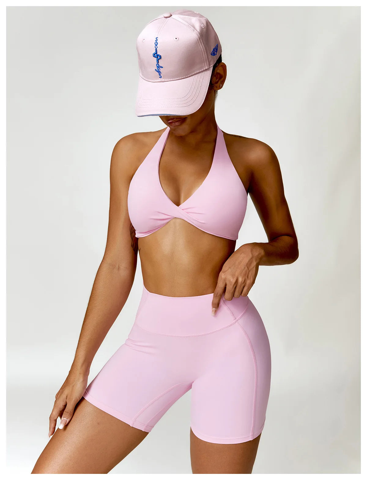 Women’s Halter Sports Bra & High-Waist Leggings | Lock In
