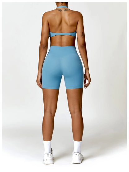 Women’s Halter Sports Bra & High-Waist Leggings | Lock In