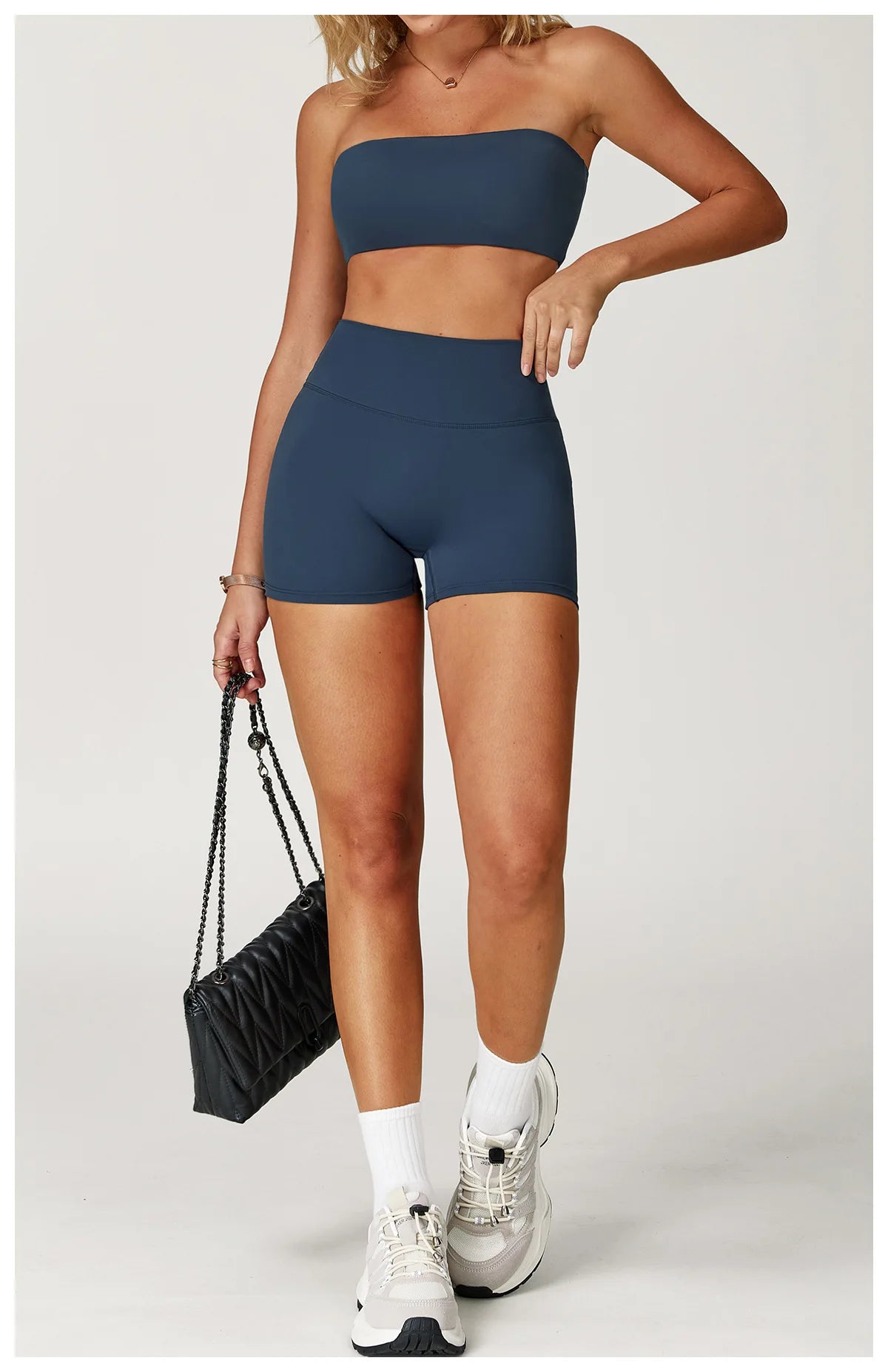 Women’s 2-Piece Yoga & Fitness Set – Sports Bra & High-Waist Leggings | Lock In