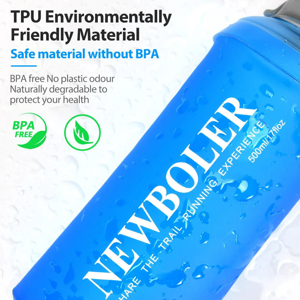 Lock In NewBoler 500 ml Foldable Soft Water Bottle