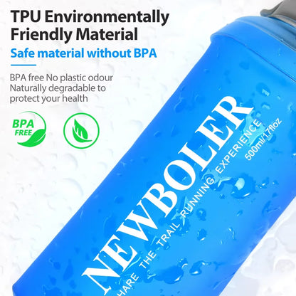 Lock In NewBoler 500 ml Foldable Soft Water Bottle