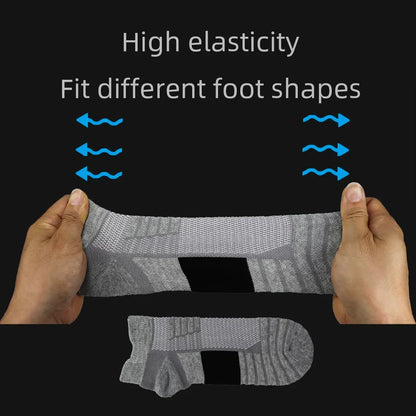3-Pair Running Socks (Men & Women) — Performance Ankle Running Socks | Lock In