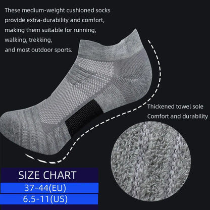 3-Pair Running Socks (Men & Women) — Performance Ankle Running Socks | Lock In