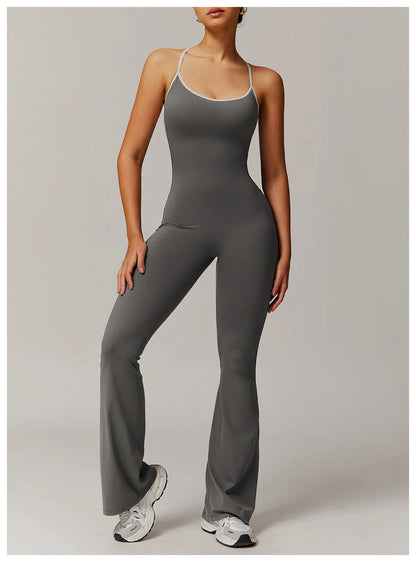 Women's Flared Jumpsuit
