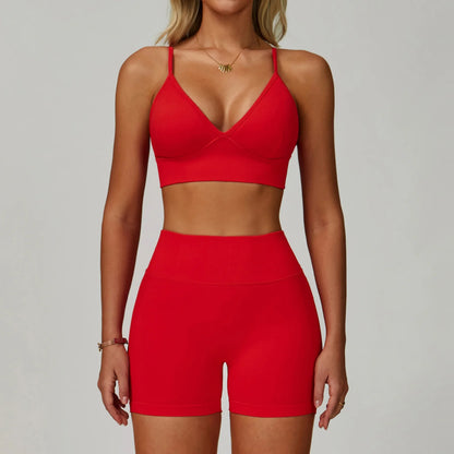 Women's 2-Piece High Waisted Track Set