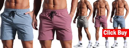 Men’s Quick-Dry Double-Layer Running & Training Shorts | Lock In