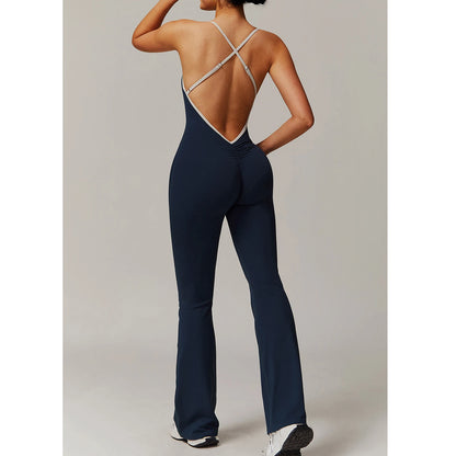 Women's Flared Jumpsuit