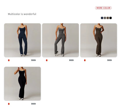 Women's Flared Jumpsuit