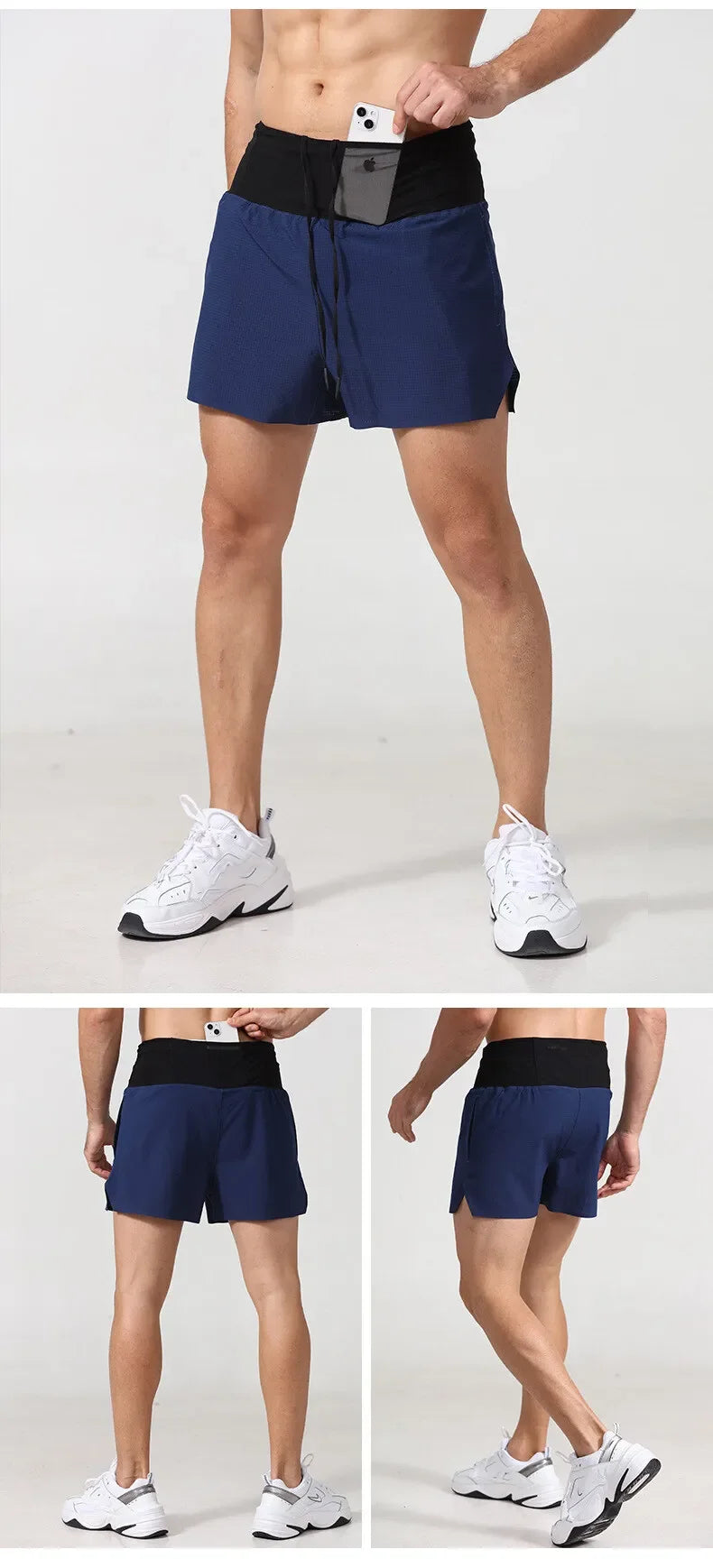 Men’s 2-in-1 Marathon Running Shorts | Lock In